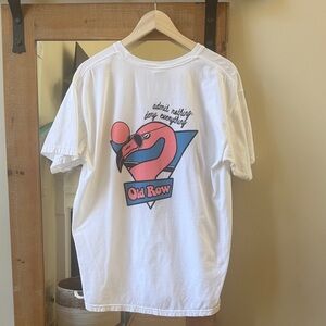 Old Row The Flamingo Pocket Tee Size L
